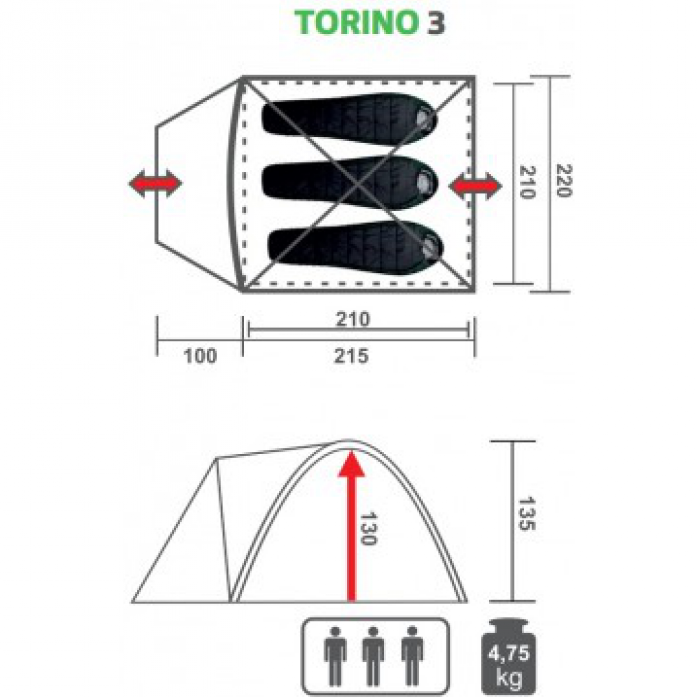  Premier Fishing Torino-3 PR T-3 (000061491)