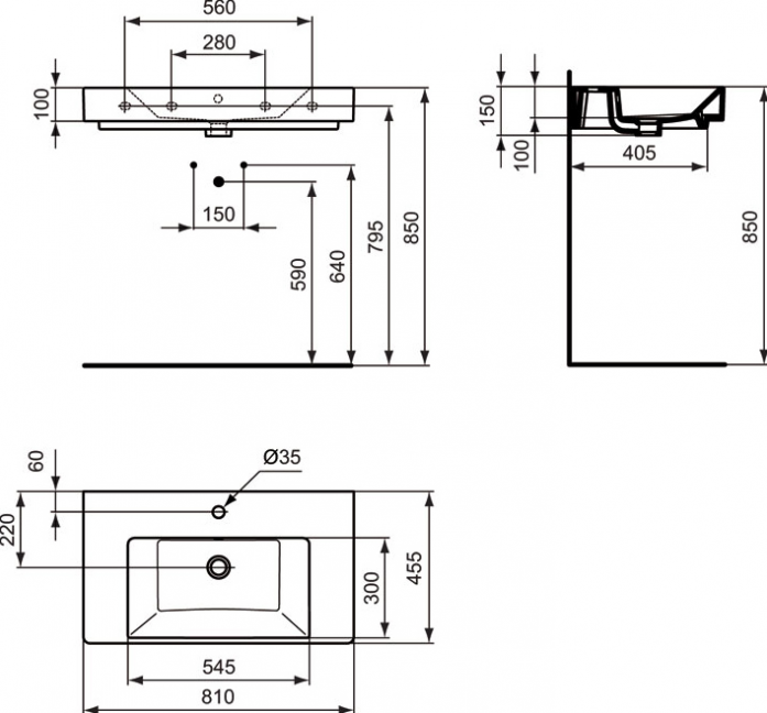  Ideal Standard Strada K078801 (80