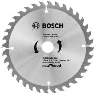 Пильный диск Bosch Eco Wood 2608644374 160х20 мм