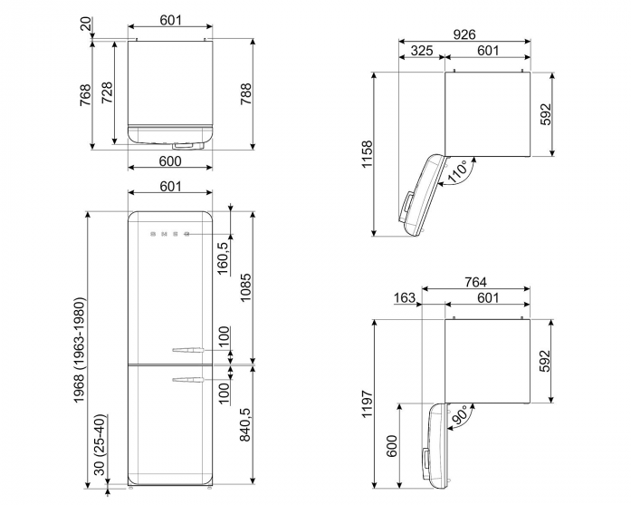  Smeg FAB32LPB5