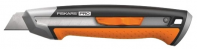 Нож FISKARS FISKARS Нож строительный с выдвижным , сменным лезвием18мм CarbonMax 1 027 227  1027227
