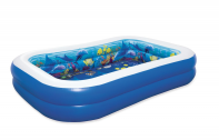 Детский надувной бассейн BestWay Поиски сокровищ с 3D рисунком и 3D очками 54177 BW