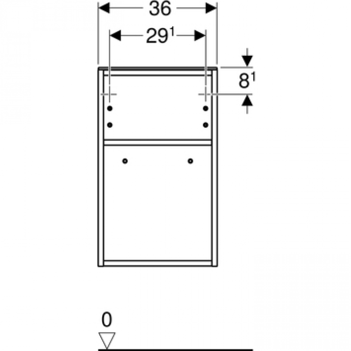   Geberit Smyle Square 500.358.JR.1 