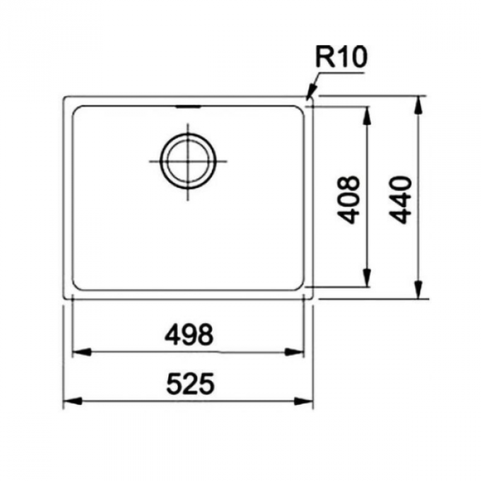   Franke SID 110-50 125.0443.353 