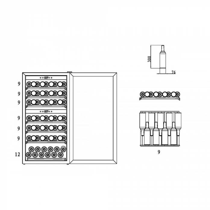   Caso WineComfort 66