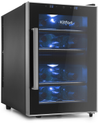 Винный шкаф Kitfort КТ-2405 черный