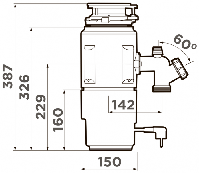    Omoikiri Nagare Slim 1250 4995063