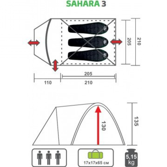 Premier Fishing Sahara-3 PR S-3