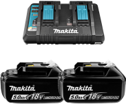  Makita BL1850B +  DC18RD 191L75-3