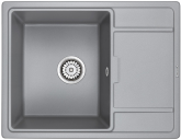 Кухонная мойка Paulmark Weimar PM216550-GRM серый металлик