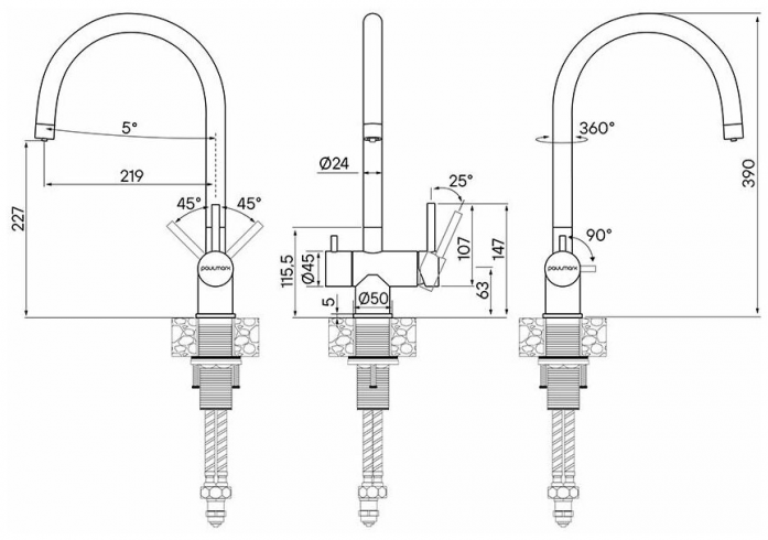    Paulmark Heller He213218-SS  