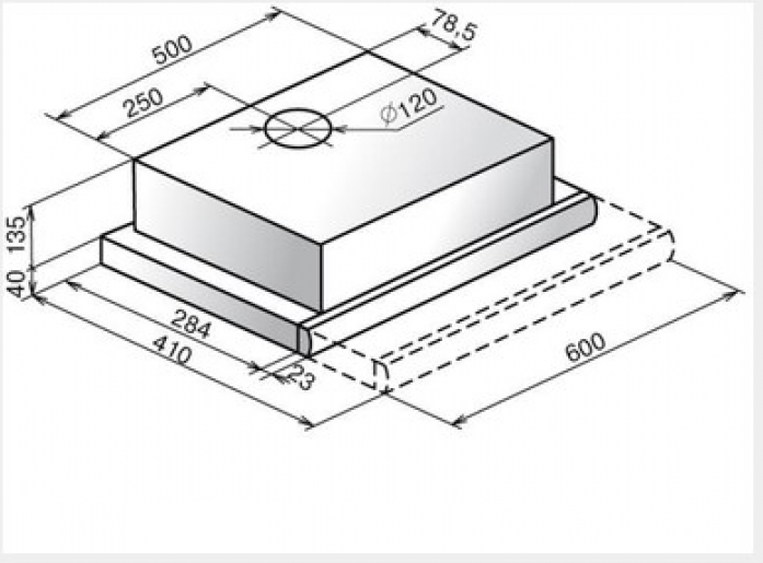   Faber FLOX GLASS BK A50 315.0567.355