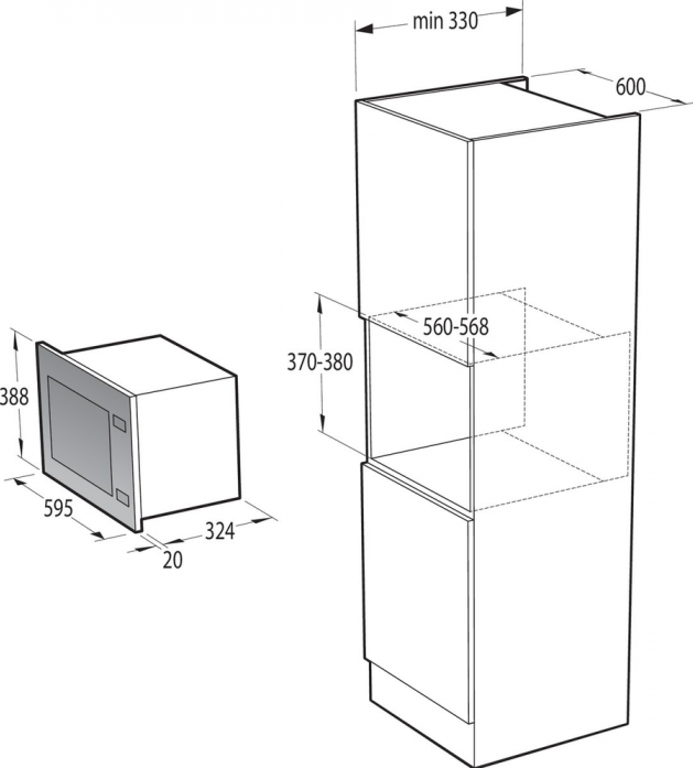   Gorenje BM201AG1BG