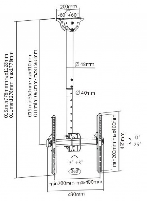    Arm Media LCD-1700 10174 