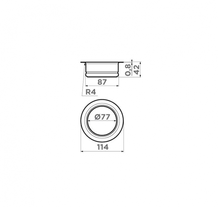     Omoikiri Nagare Slim NA-02-LG   4956686