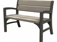 Скамья Keter Montero Double seat bench коричневато-серый 17204654