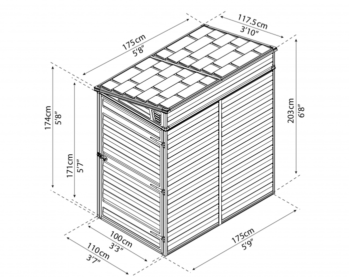  - SkyLight Pent 4&amp;#215;6  702624