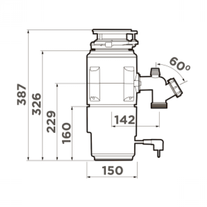    Omoikiri Nagare Slim 1250-AZ 4995066