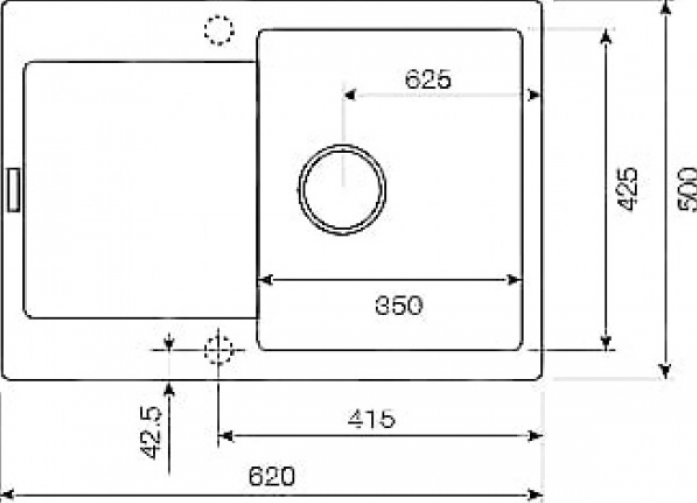   Kuppersberg MODENA 1B1D ECRU New