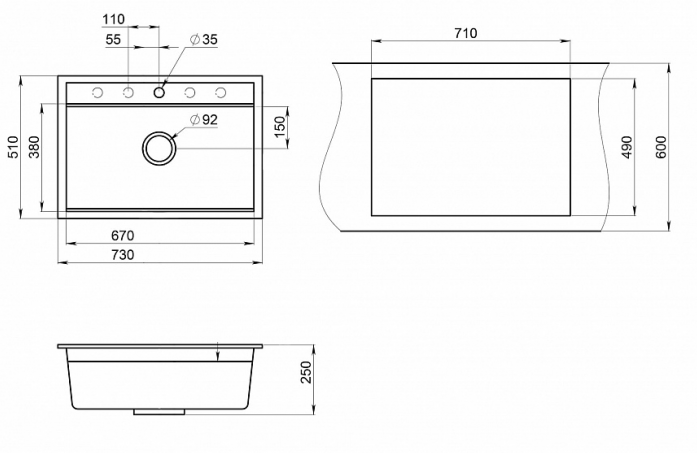   Granula Kitchen Space KS-7301 