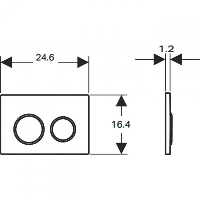   Geberit Sigma 20 115.882.DW.1 