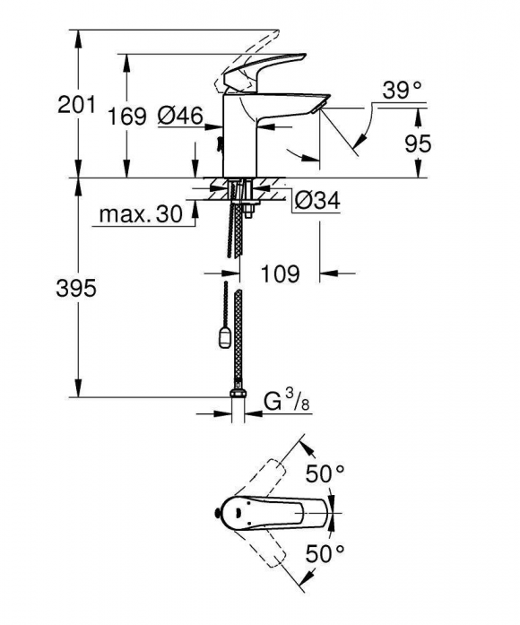    GROHE Eurosmart 33188003GR 