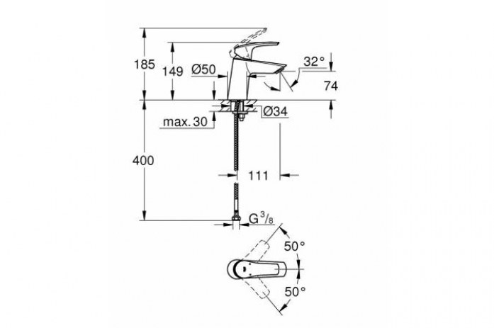    GROHE Eurosmart 23967003GR