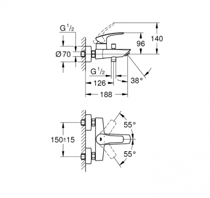    GROHE Eurosmart 33300003 