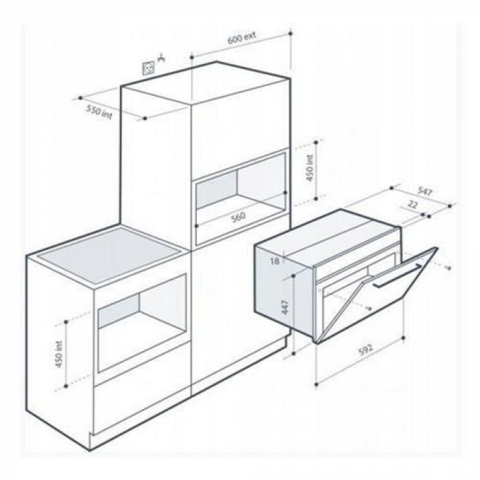   - De Dietrich DKV7340A