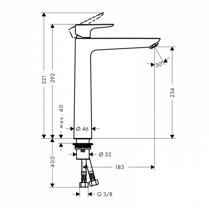    Hansgrohe Talis E 71717140 