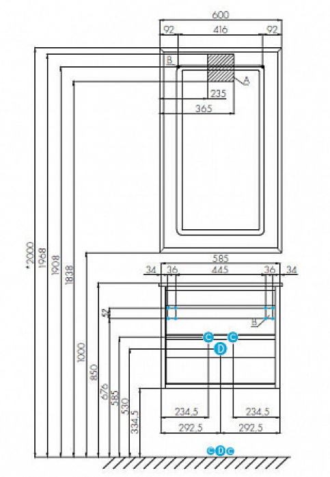    AQUATON 1A2266K1RN010  60 NEW/ 732799E000  VICTORIA-N 600