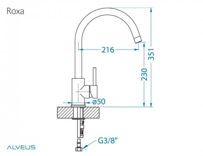  Alveus  1 GRANITAL (ATROX +1129037 ROXA +1129074 CALLAS) 5131986