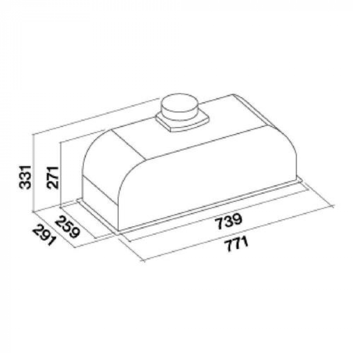   Falmec BUILT-IN 70 MAX EVO CBIN70.E10#ZZZ3460F