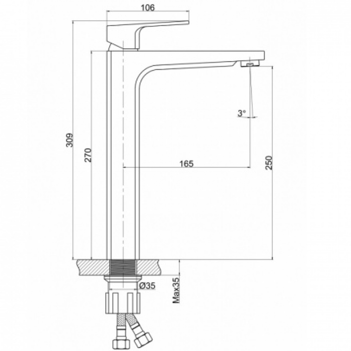    Cersanit WISLA 63059 