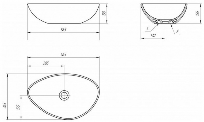    Cersanit MODUO 55 LEAF 63571 