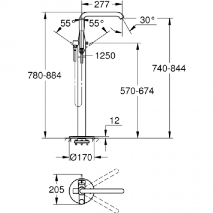   GROHE Essence+ 23491GN1   