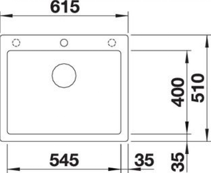   Blanco PLEON 6  Silgranit 525953