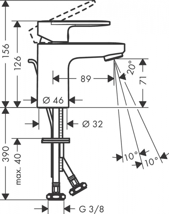    Hansgrohe Vernis Blend 71550670  