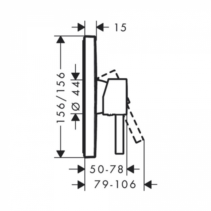    Hansgrohe Finoris 76615670  