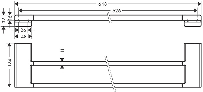  Hansgrohe AddStoris 41743140  