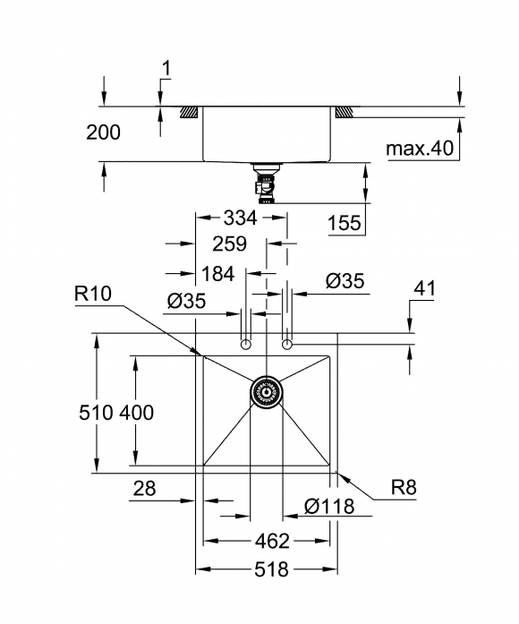   GROHE K800 31583SD1  