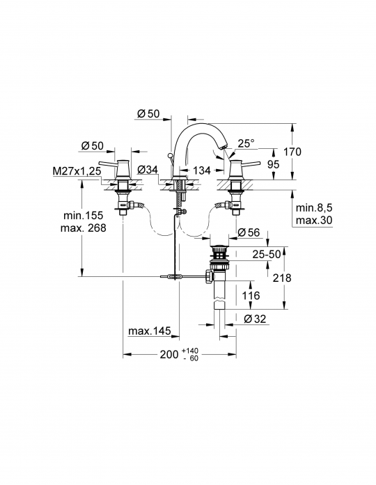    GROHE BauClassic 20470000 