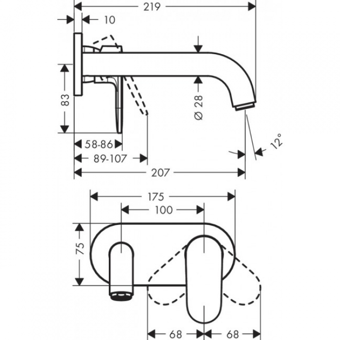    Hansgrohe Vernis Blend 71576670  