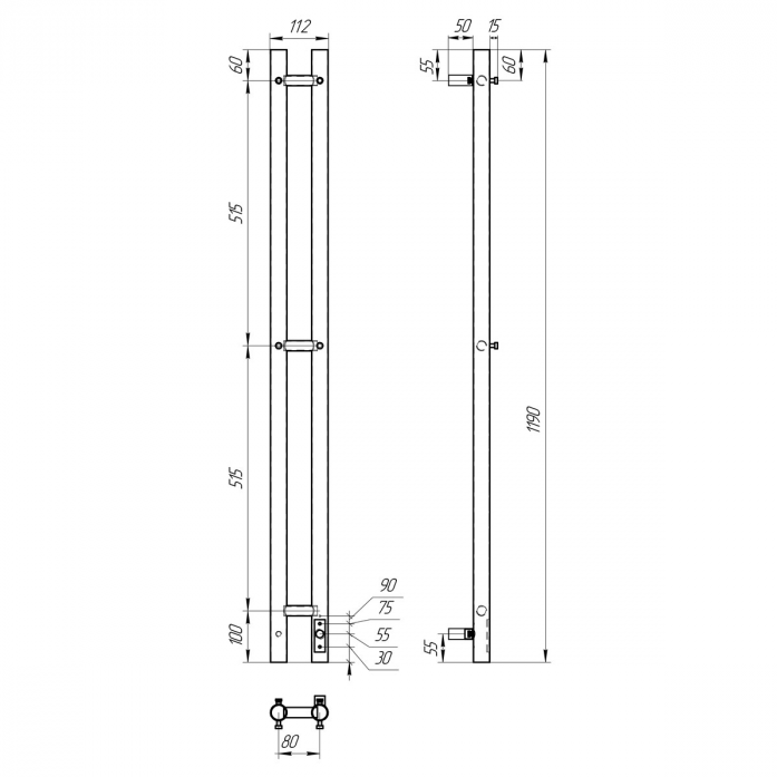   POINT  PN12812W 3 80x1200  , 