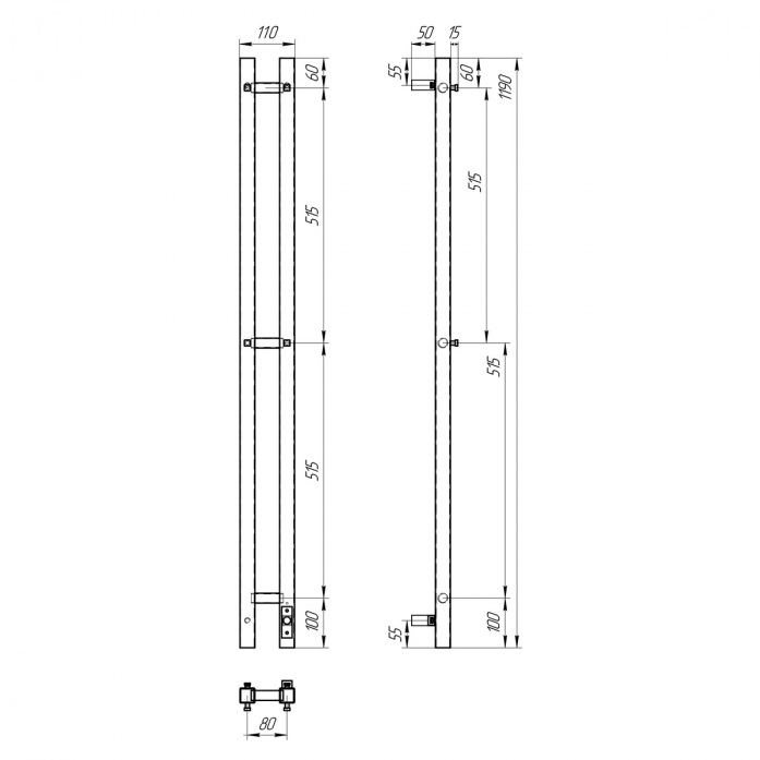   POINT  PN13812B 3 80x1200  , 