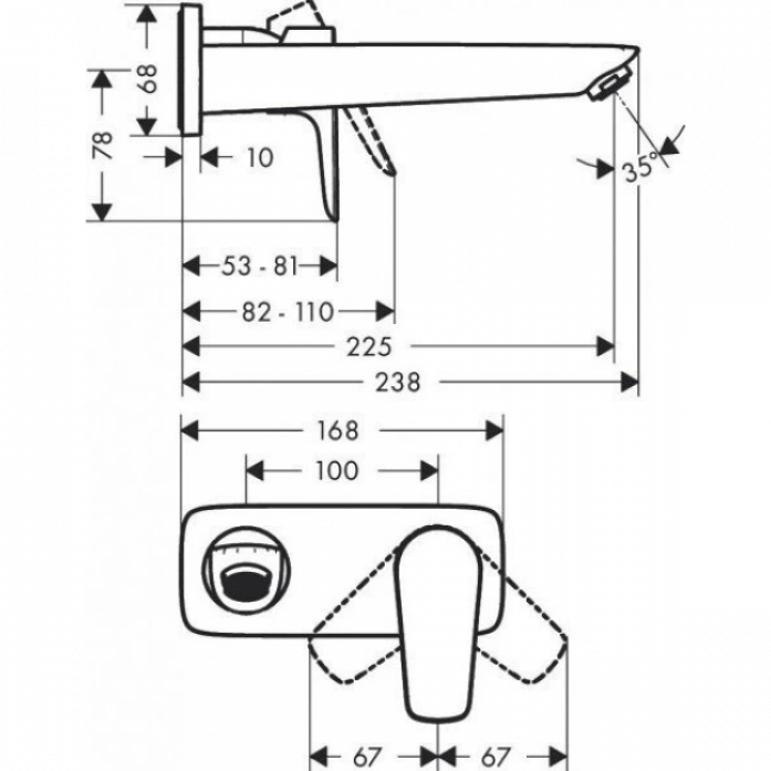    Hansgrohe Talis E 71734700  