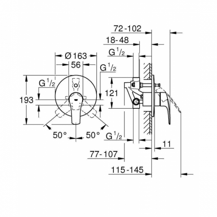    GROHE Eurosmart 33305003 