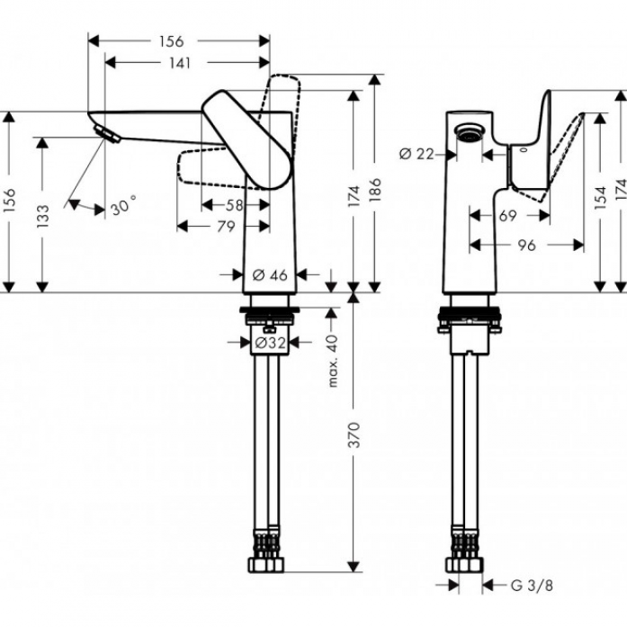    Hansgrohe Talis E 71755000 