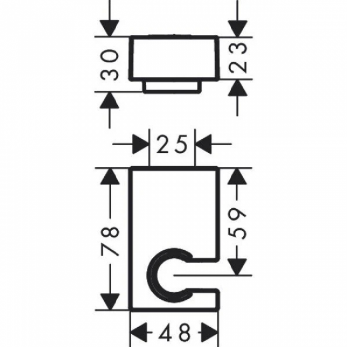    Hansgrohe Porter E 28387990 