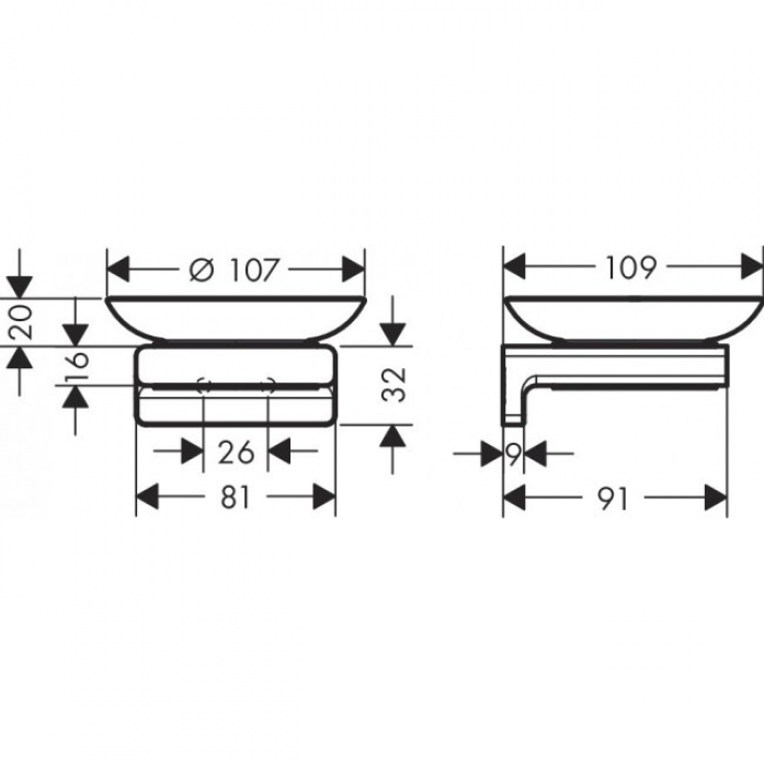  Hansgrohe AddStoris 41746340   